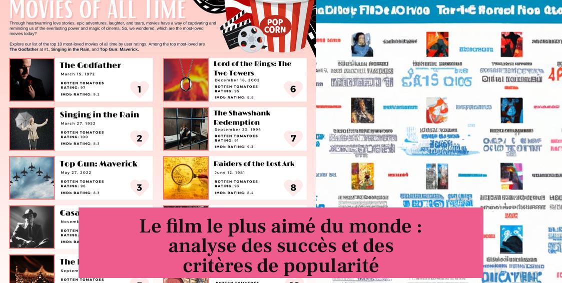 Le film le plus aimé du monde : analyse des succès et des critères de popularité