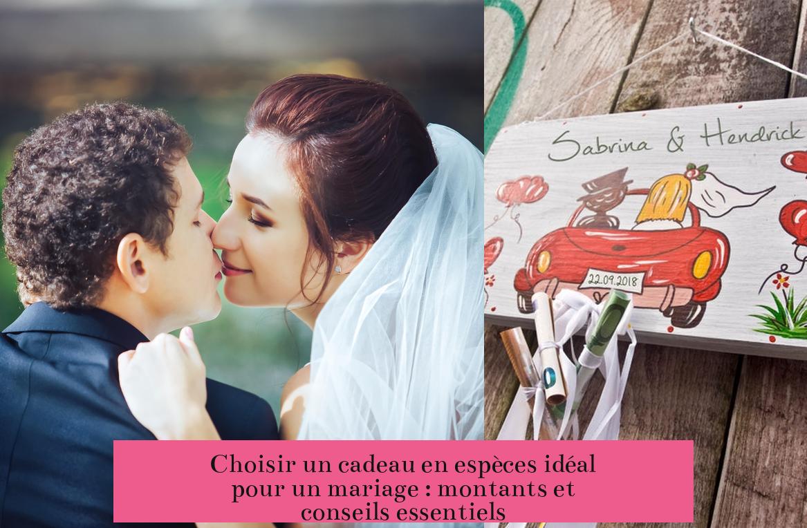 Choisir un cadeau en espèces idéal pour un mariage : montants et conseils essentiels
