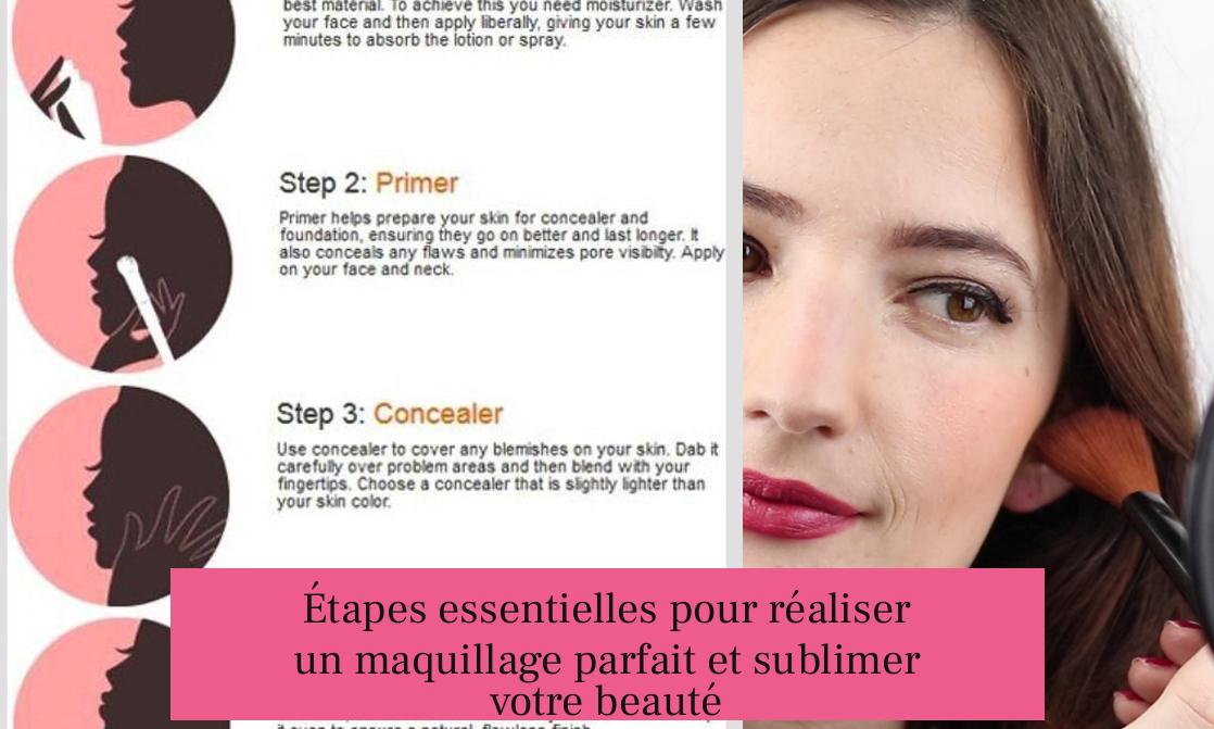Étapes essentielles pour réaliser un maquillage parfait et sublimer votre beauté