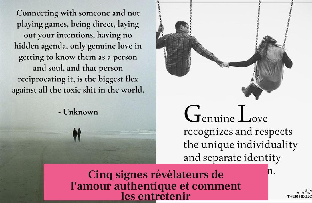 Cinq signes révélateurs de l'amour authentique et comment les entretenir