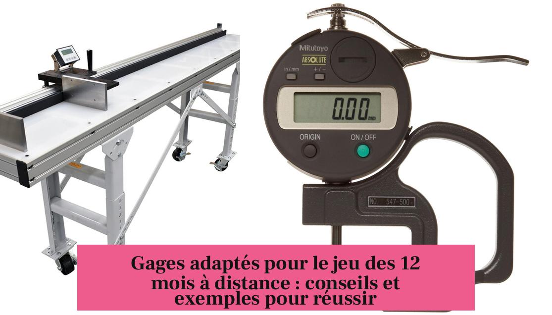 Gages adaptés pour le jeu des 12 mois à distance : conseils et exemples pour réussir