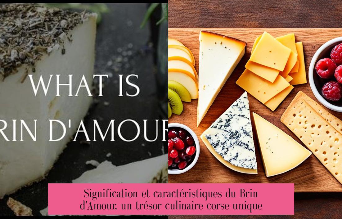 Signification et caractéristiques du Brin d'Amour, un trésor culinaire corse unique