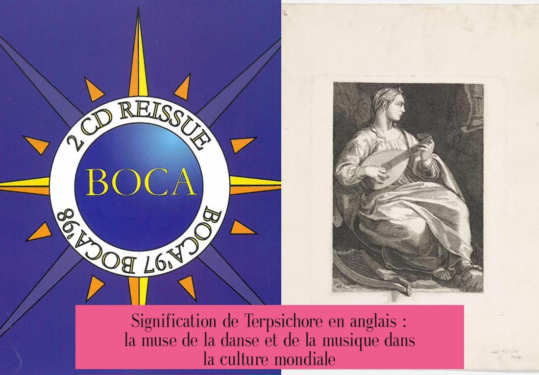 Signification de Terpsichore en anglais : la muse de la danse et de la musique dans la culture mondiale