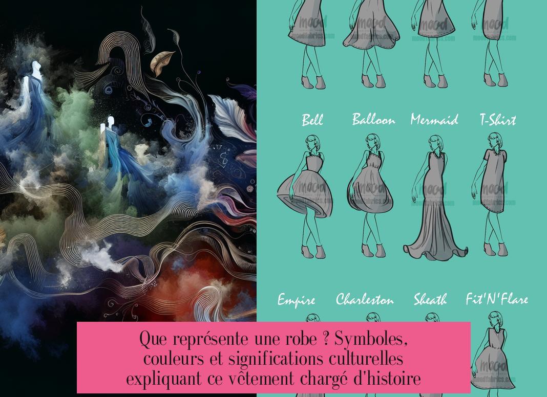 Que représente une robe ? Symboles, couleurs et significations culturelles expliquant ce vêtement chargé d'histoire