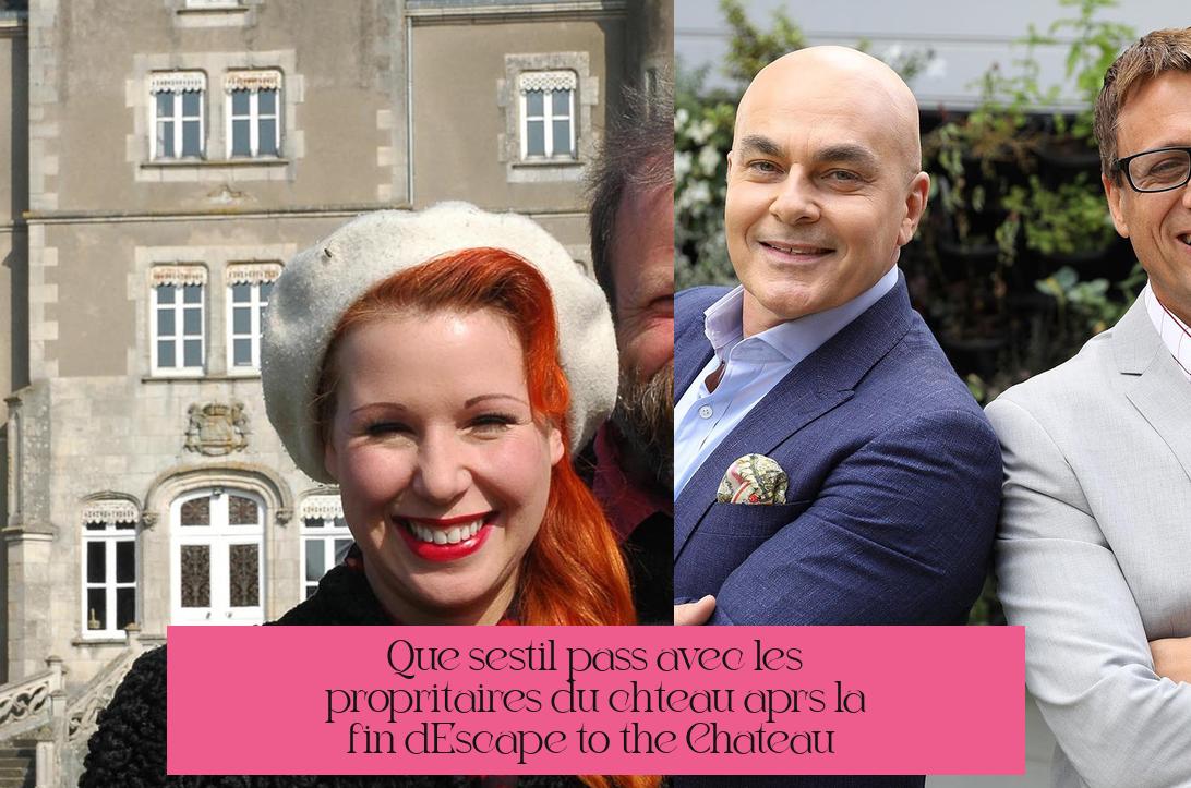 Que s'est-il passé avec les propriétaires du château après la fin d'Escape to the Chateau ?
