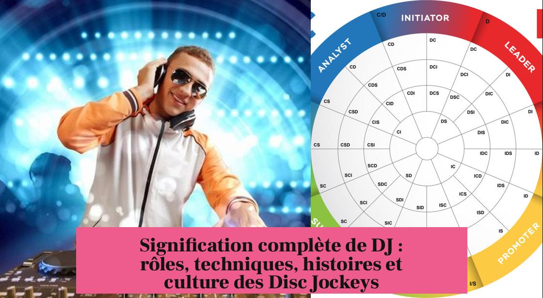 Signification complète de DJ : rôles, techniques, histoires et culture des Disc Jockeys
