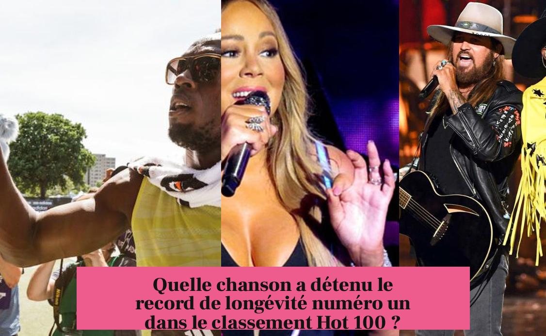 Quelle chanson a détenu le record de longévité numéro un dans le classement Hot 100 ?