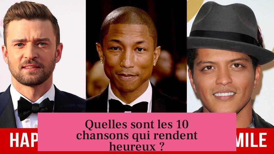 Quelles sont les 10 chansons qui rendent heureux ?