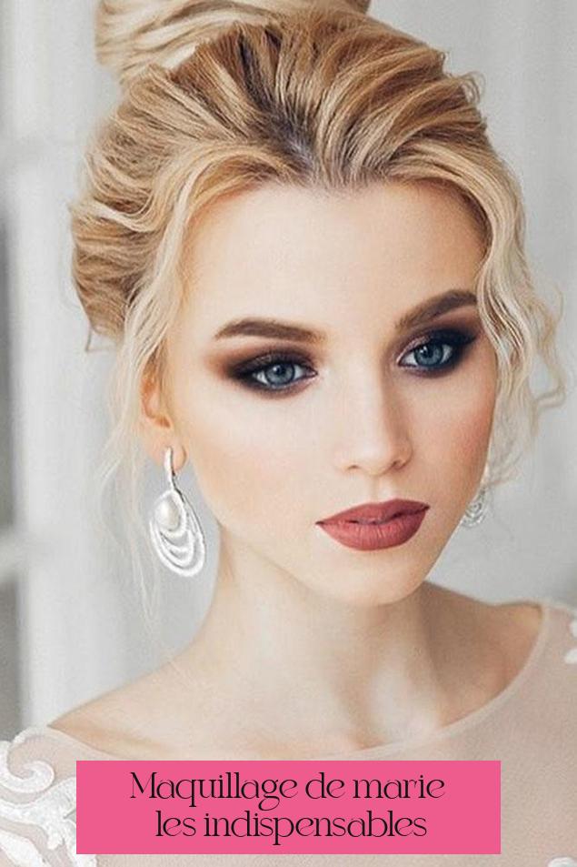 Maquillage de mariée : les indispensables