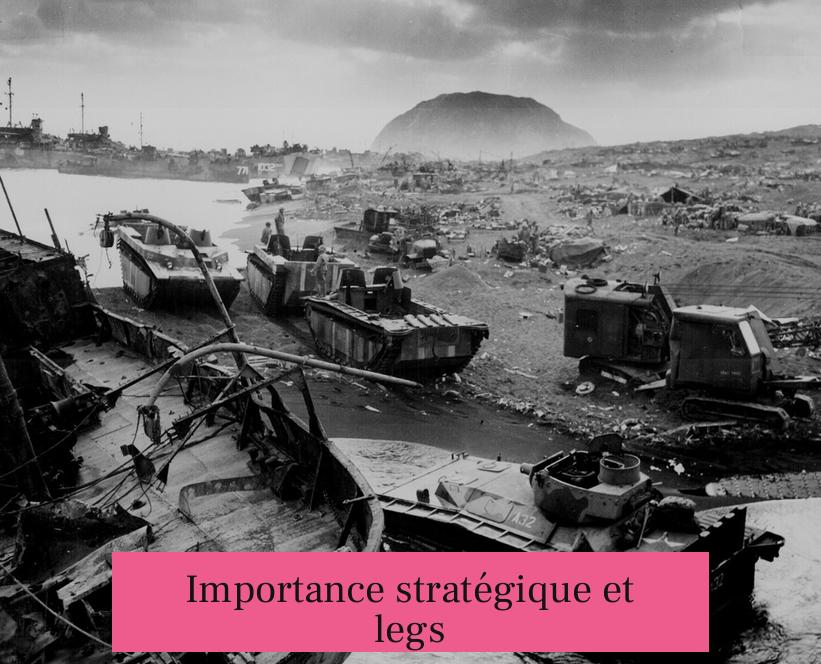 Importance stratégique et legs
