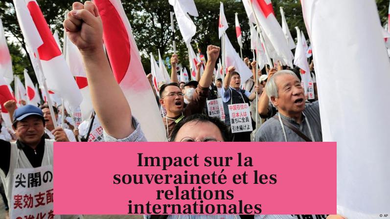 Impact sur la souveraineté et les relations internationales
