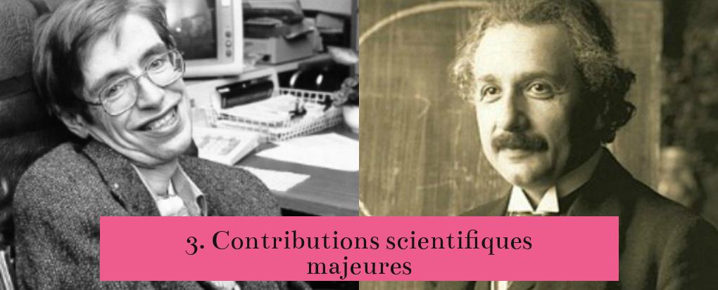 3. Contributions scientifiques majeures