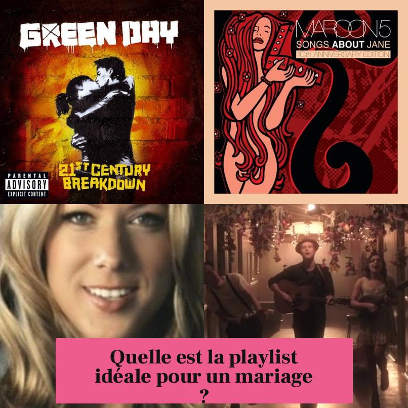 Quelle est la playlist idéale pour un mariage ?