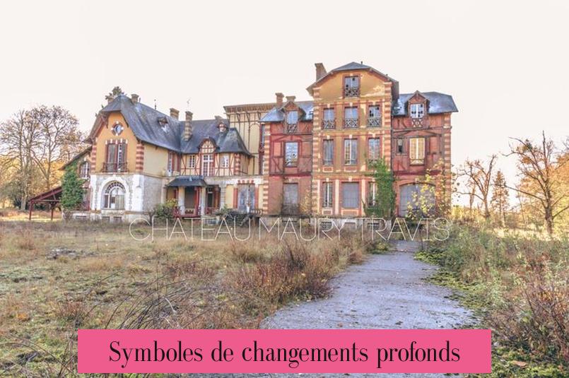 Symboles de changements profonds