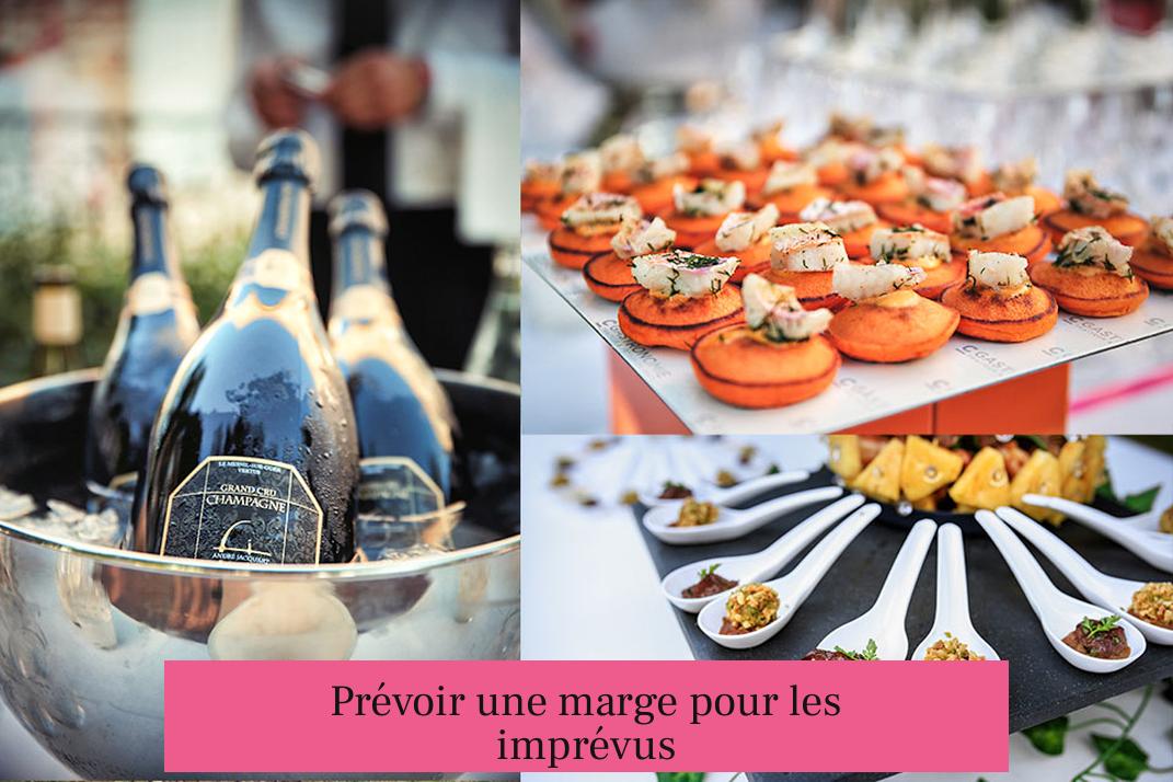 Prévoir une marge pour les imprévus