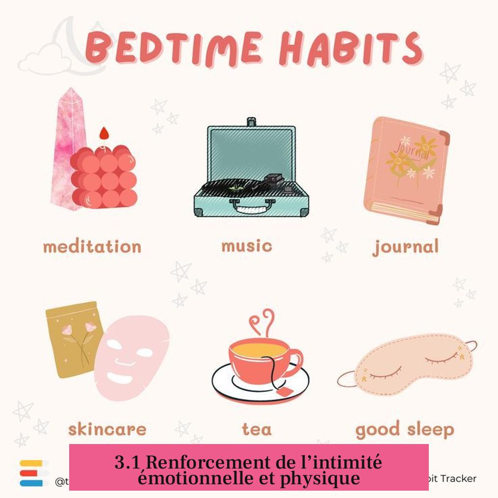 3.1 Renforcement de l’intimité émotionnelle et physique
