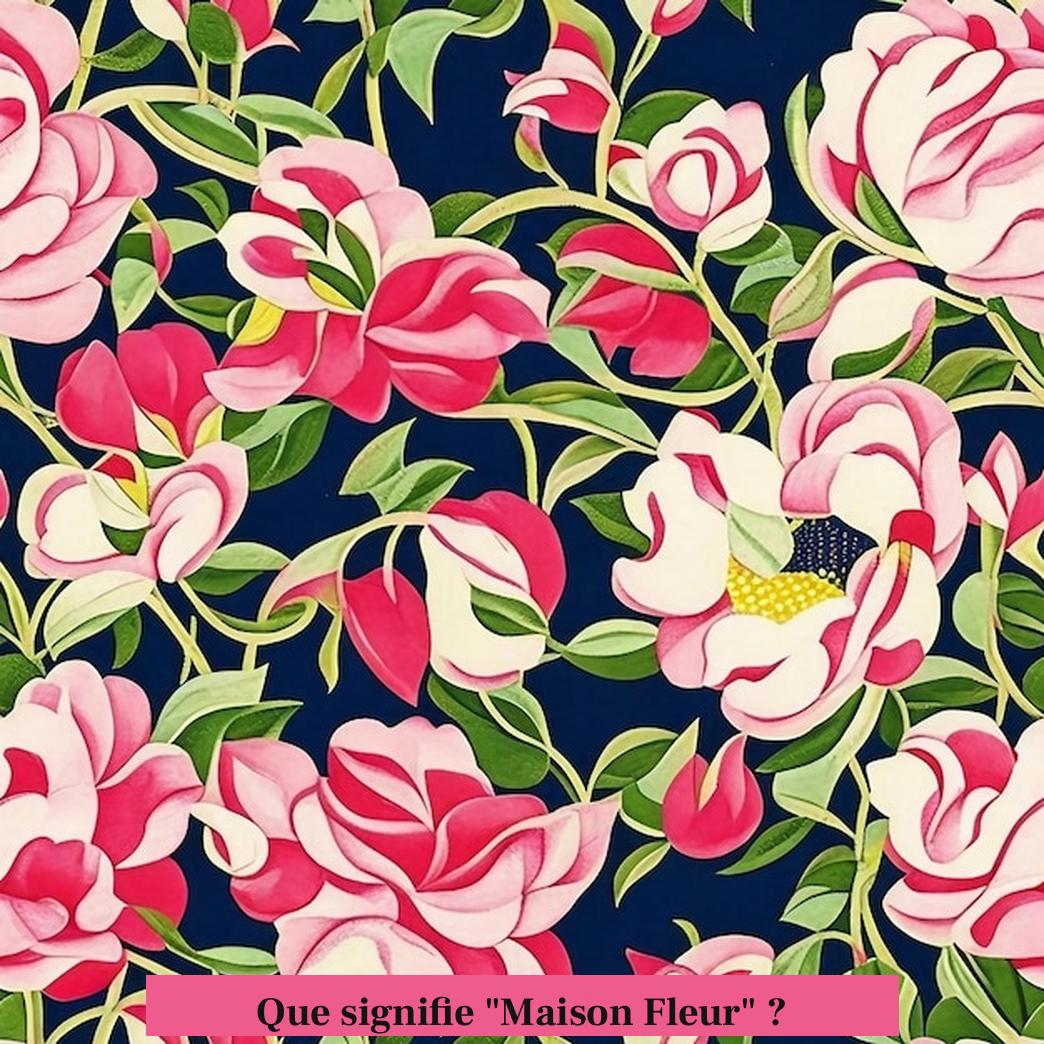 Que signifie "Maison Fleur" ?