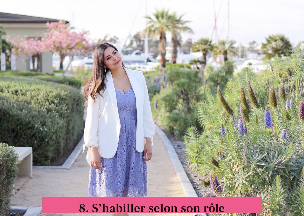 8. S’habiller selon son rôle