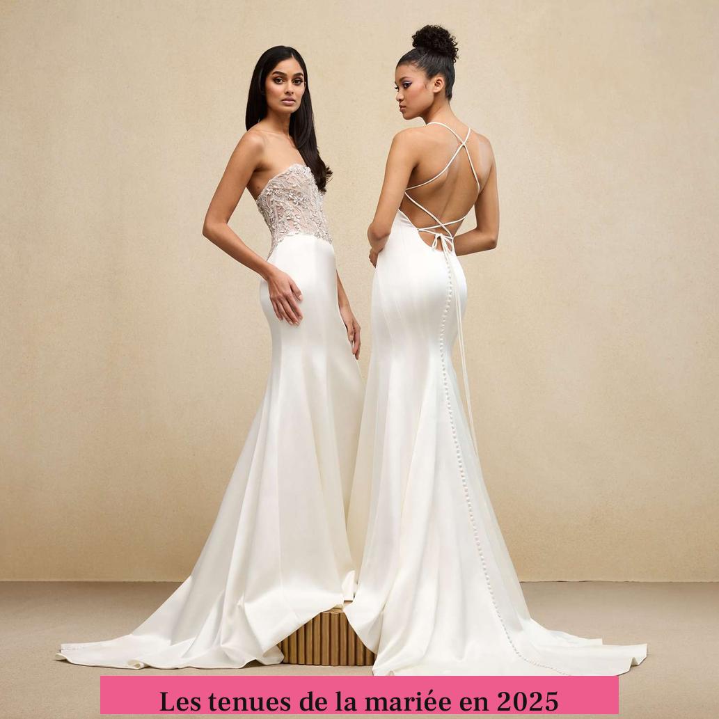 Les tenues de la mariée en 2025