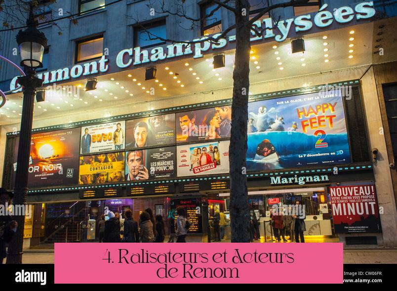 4. Réalisateurs et Acteurs de Renom