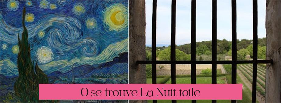 Où se trouve "La Nuit étoilée" ?