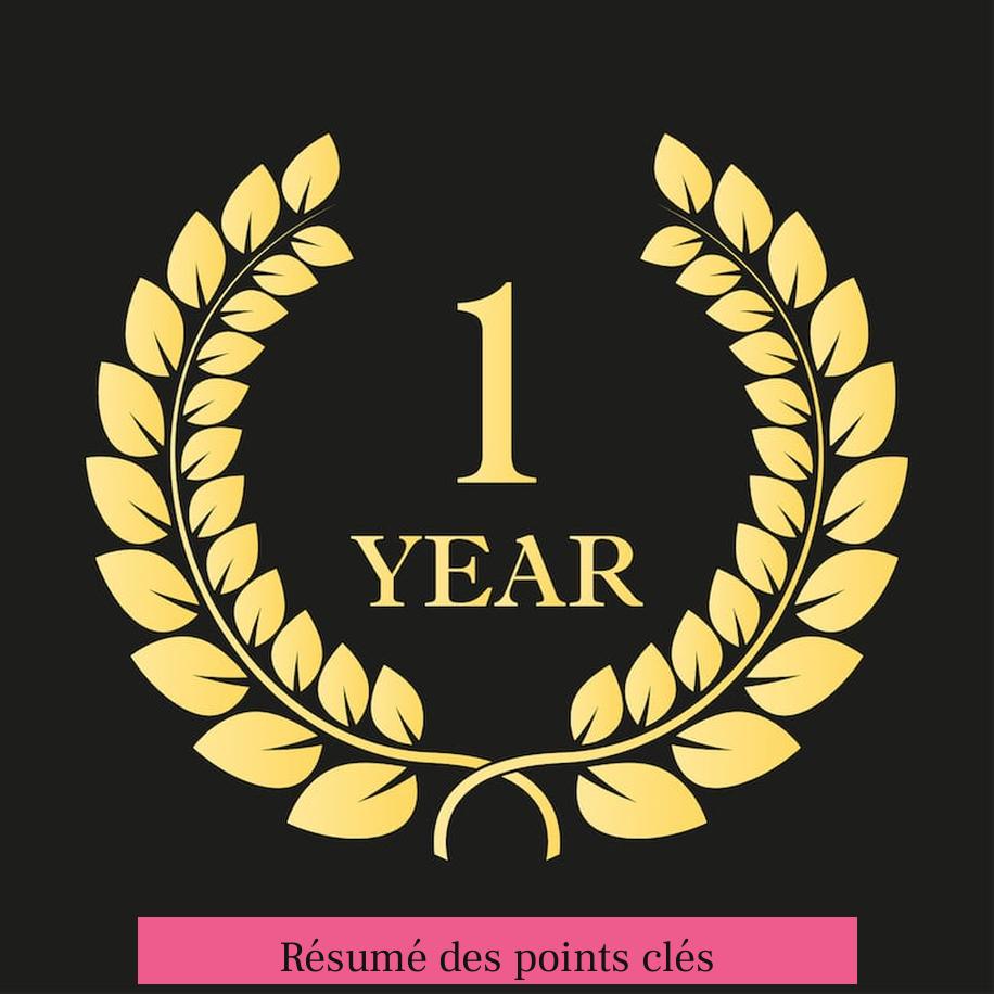 Résumé des points clés