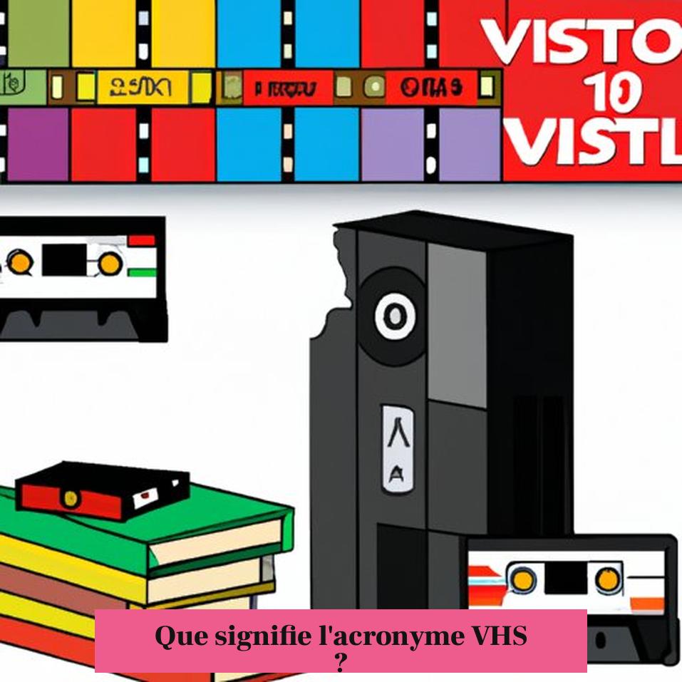 Que signifie l'acronyme VHS ?