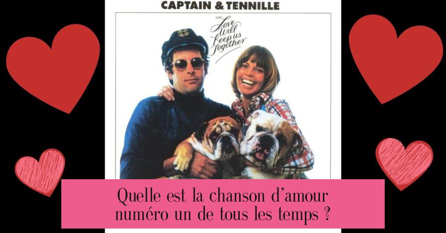 Quelle est la chanson d’amour numéro un de tous les temps ?