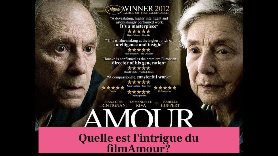 Quelle est l'intrigue du filmAmour?