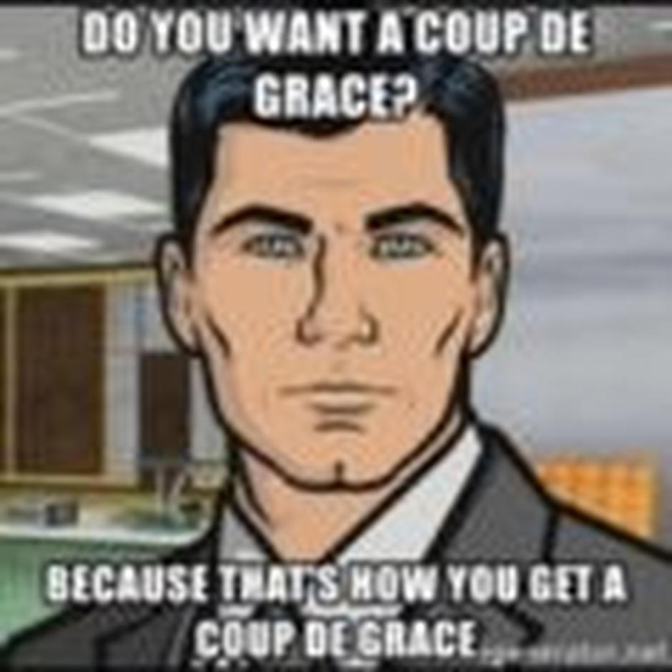 Une pluralité de coups de grâce
