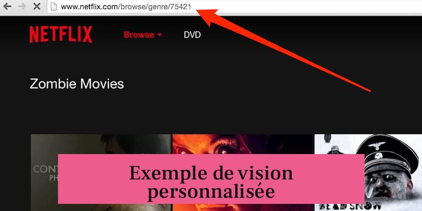 Exemple de vision personnalisée