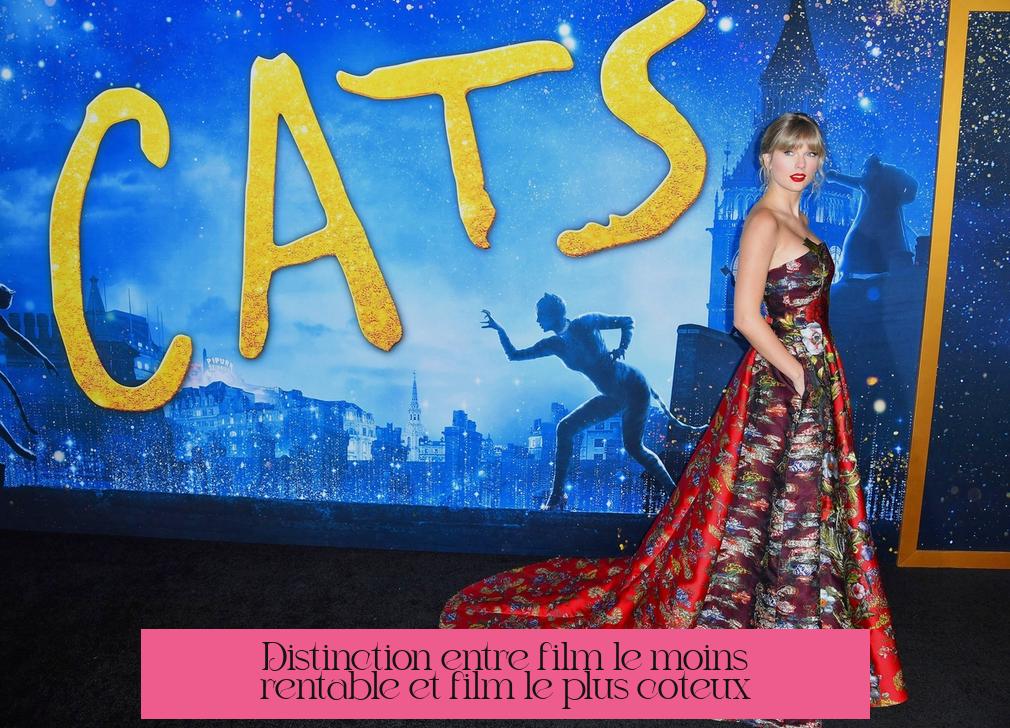 Distinction entre film le moins rentable et film le plus coûteux