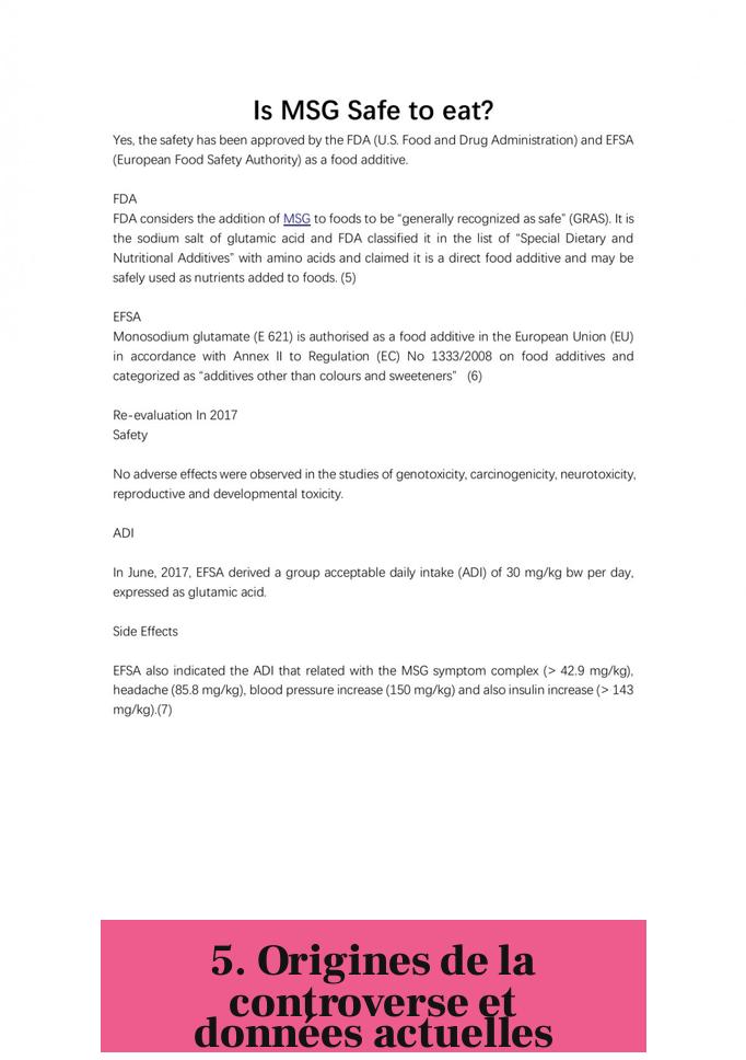 5. Origines de la controverse et données actuelles