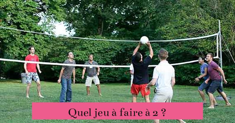 Quel jeu à faire à 2 ?