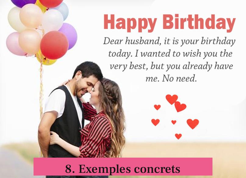 8. Exemples concrets