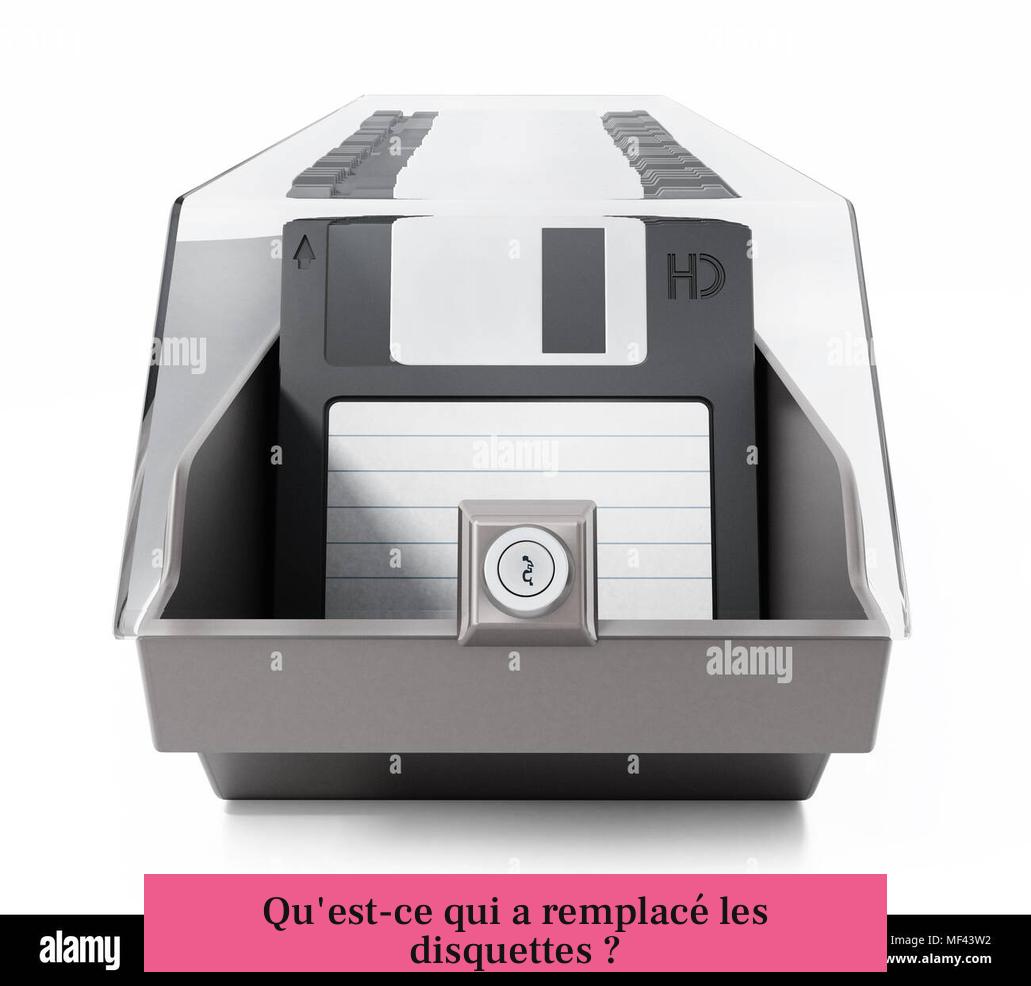 Qu'est-ce qui a remplacé les disquettes ?