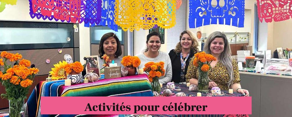 Activités pour célébrer