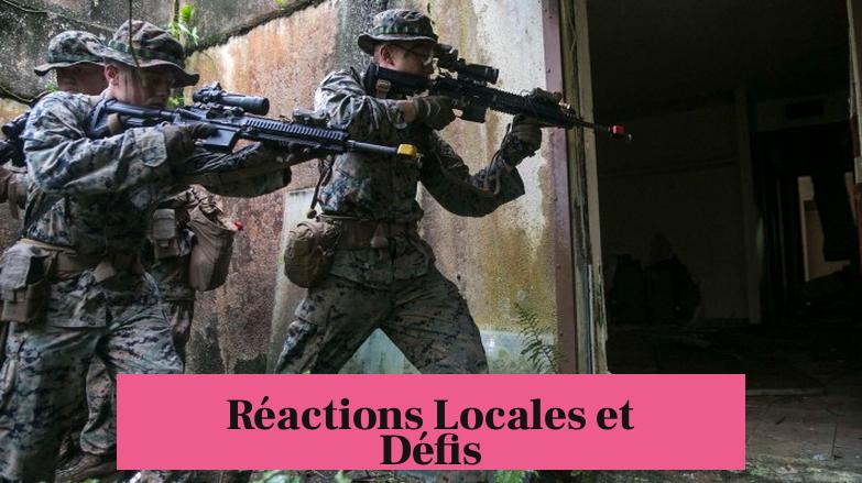 Réactions Locales et Défis