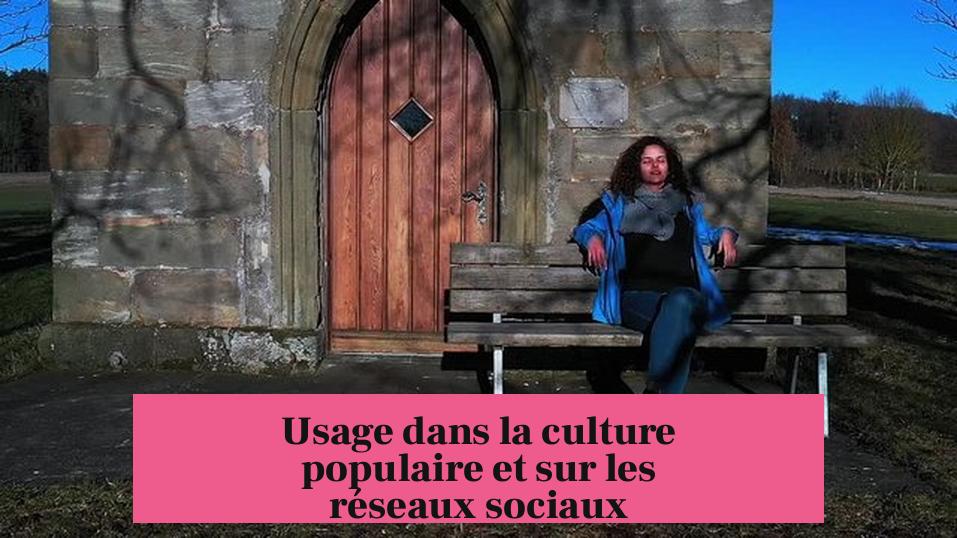 Usage dans la culture populaire et sur les réseaux sociaux