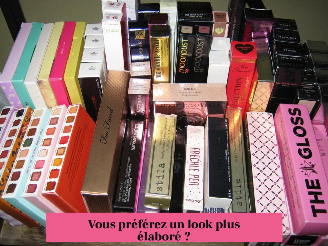 Vous préférez un look plus élaboré ?