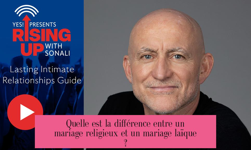 Quelle est la différence entre un mariage religieux et un mariage laïque ?