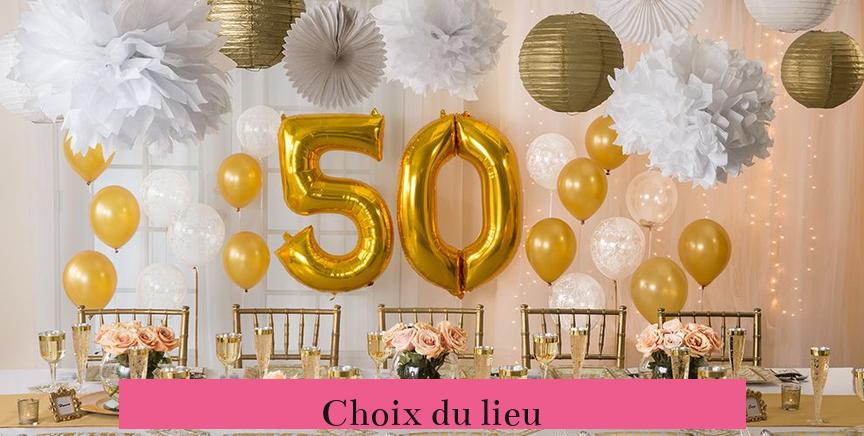 Choix du lieu