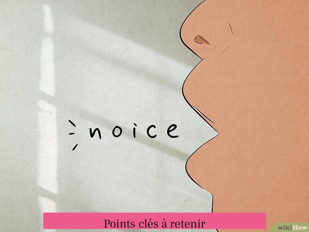 Points clés à retenir