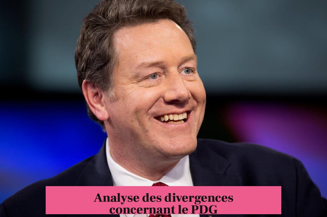 Analyse des divergences concernant le PDG