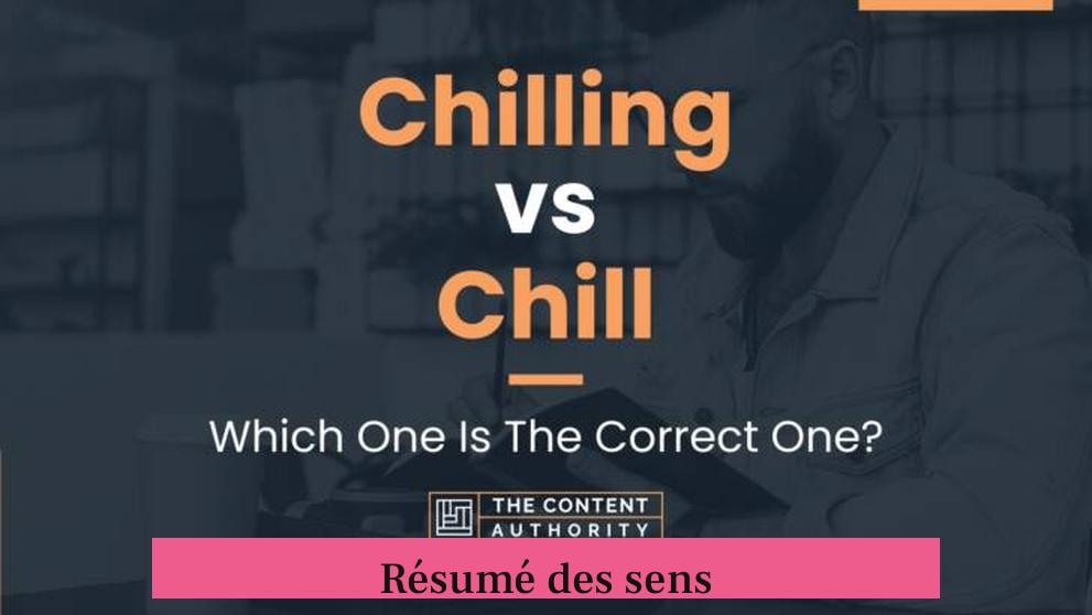 Résumé des sens