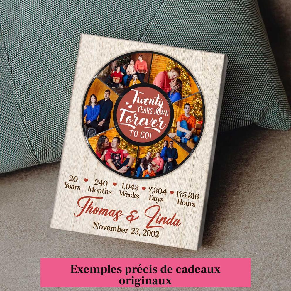 Exemples précis de cadeaux originaux