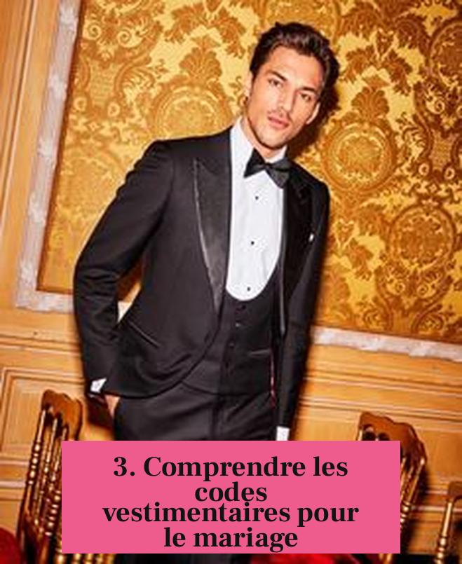 3. Comprendre les codes vestimentaires pour le mariage