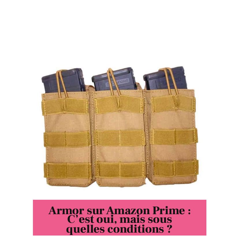 Armor sur Amazon Prime : C’est oui, mais sous quelles conditions ?