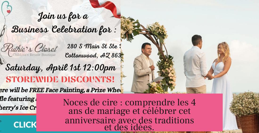Noces de cire : comprendre les 4 ans de mariage et célébrer cet anniversaire avec des traditions et des idées.