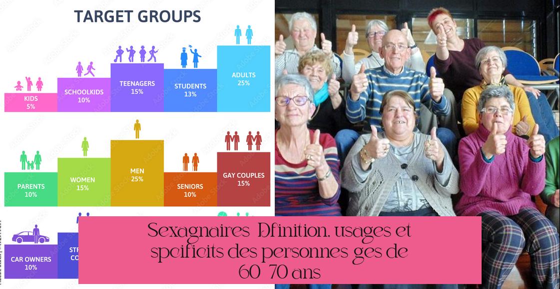 Sexagénaires : Définition, usages et spécificités des personnes âgées de 60 à 70 ans